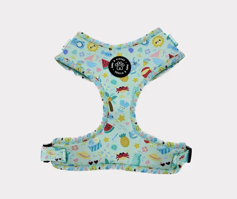 Summer Pawty Adjustable Harness - Summer Collection