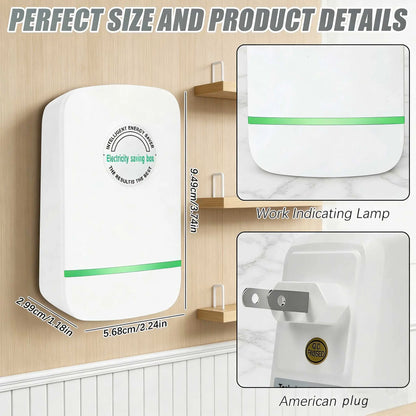 2026 Upgraded Plug-In Power Box with Standard US Plug, Supports Wide Voltage Input from 90V to 250V