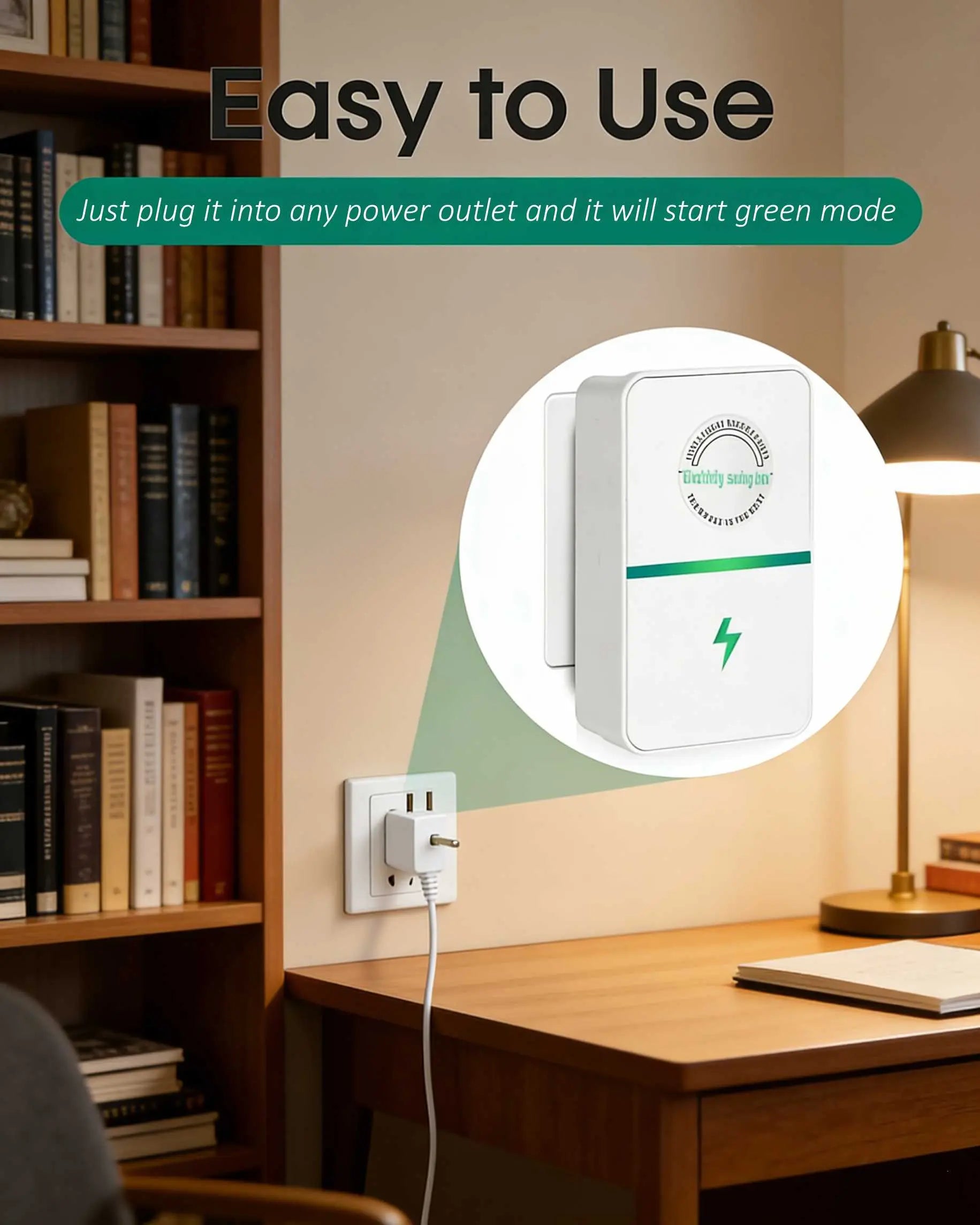 2026 Upgraded Plug-In Power Box with Standard US Plug, Supports Wide Voltage Input from 90V to 250V