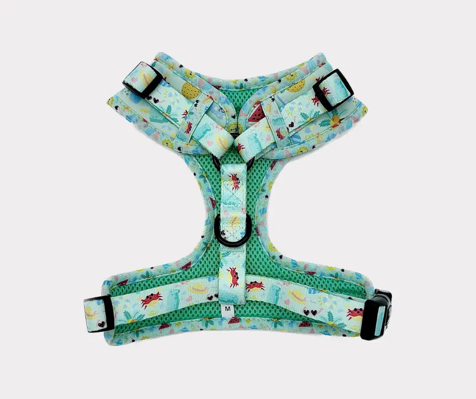 Summer Pawty Adjustable Harness - Summer Collection